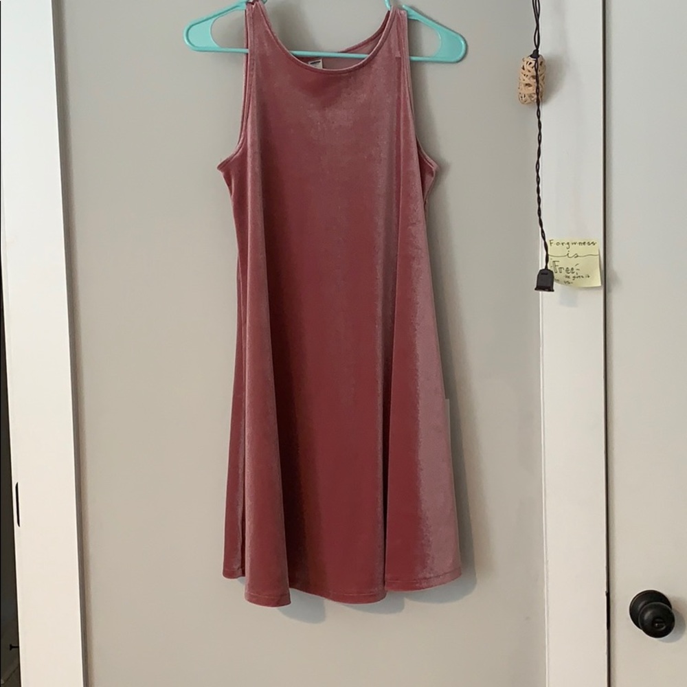 Pink fluorescent dress